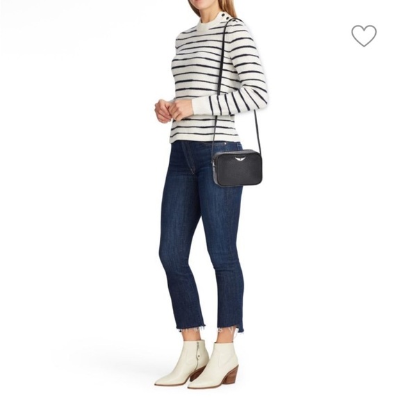 ZADIG & VOLTAIRE
XS Lizard Embossed Leather Camera Shoulder Bag. - Picture 2 of 8